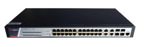 Switch POE 24 puertos Hikvision